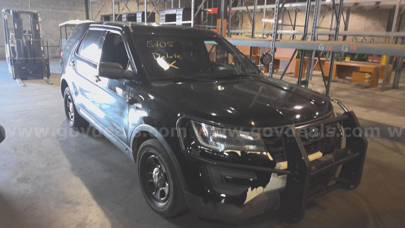 2017 FORD EXPLORER 4WD POLICE PURSUIT
