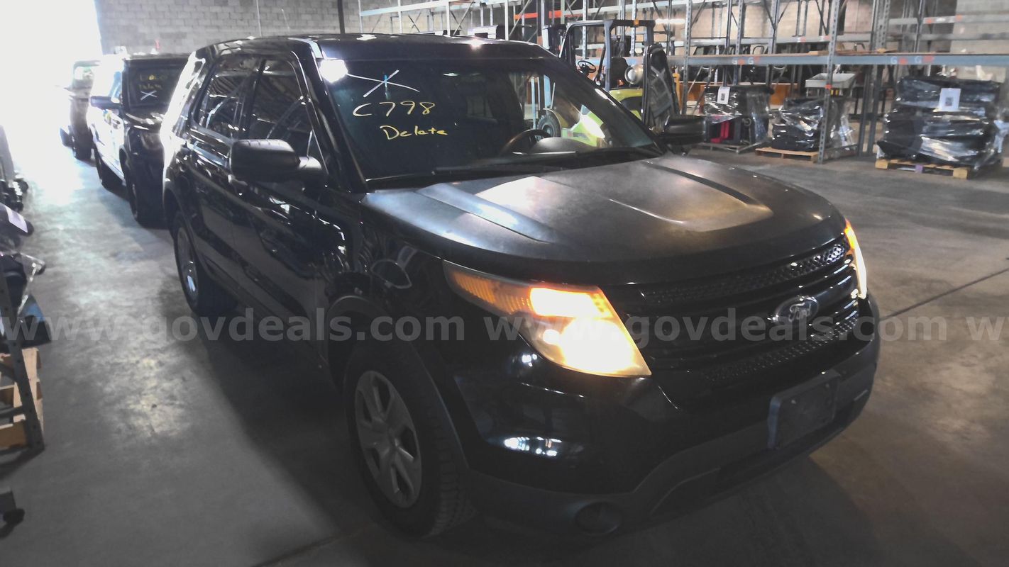 2014 FORD EXPLORER 4WD POLICE PURSUIT