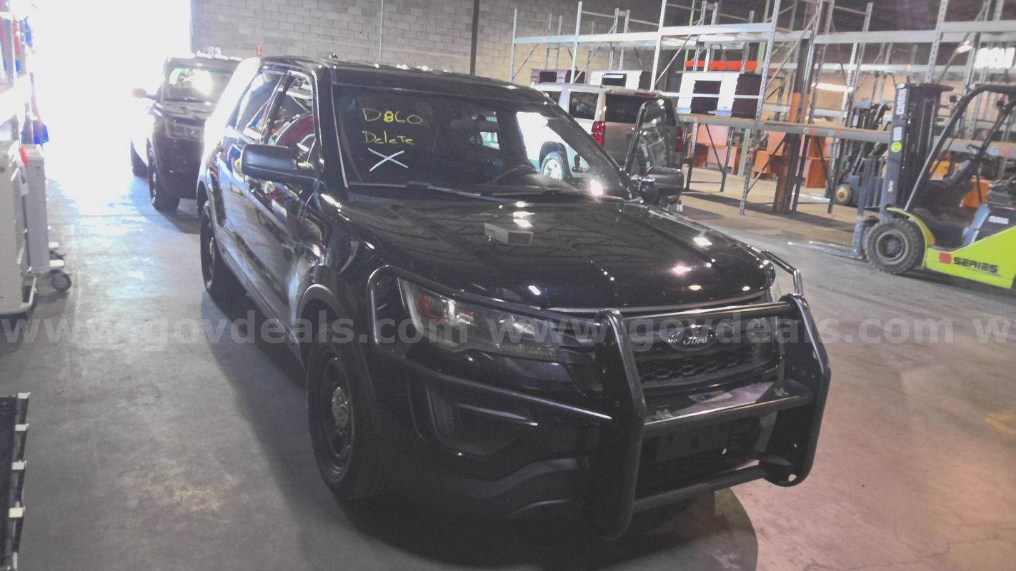 2017 FORD EXPLORER 4WD POLICE PURSUIT