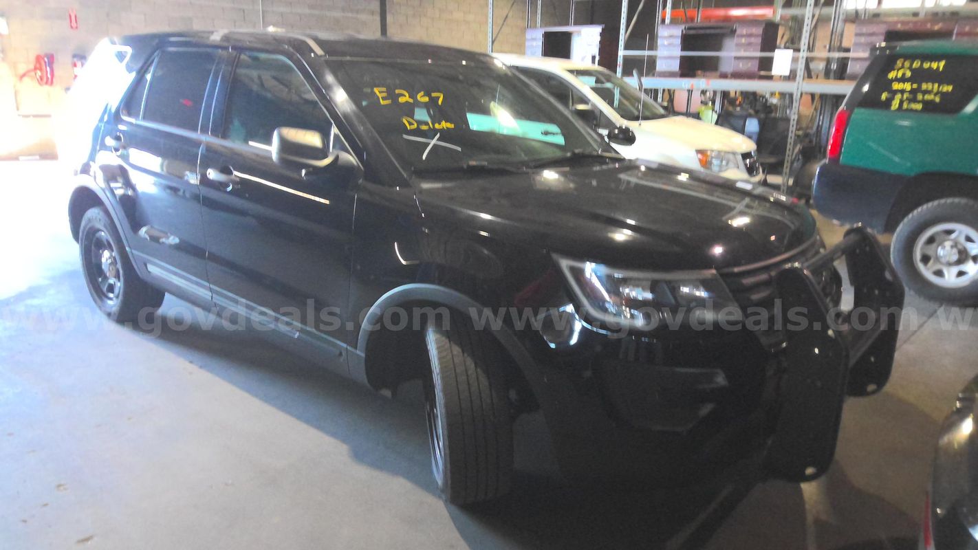 2018 FORD EXPLORER 4WD POLICE PURSUIT