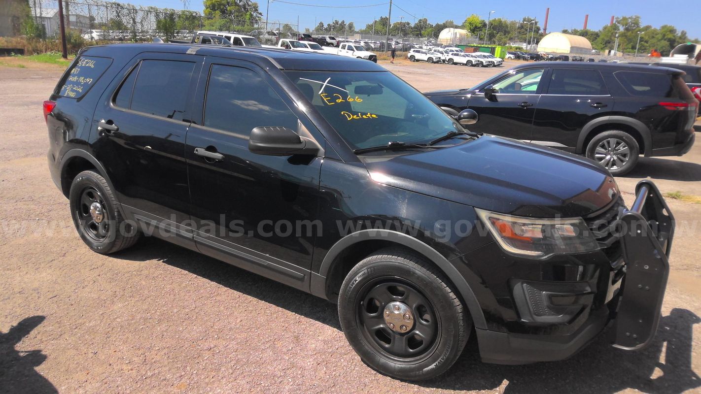 2018 FORD EXPLORER 4WD POLICE PURSUIT