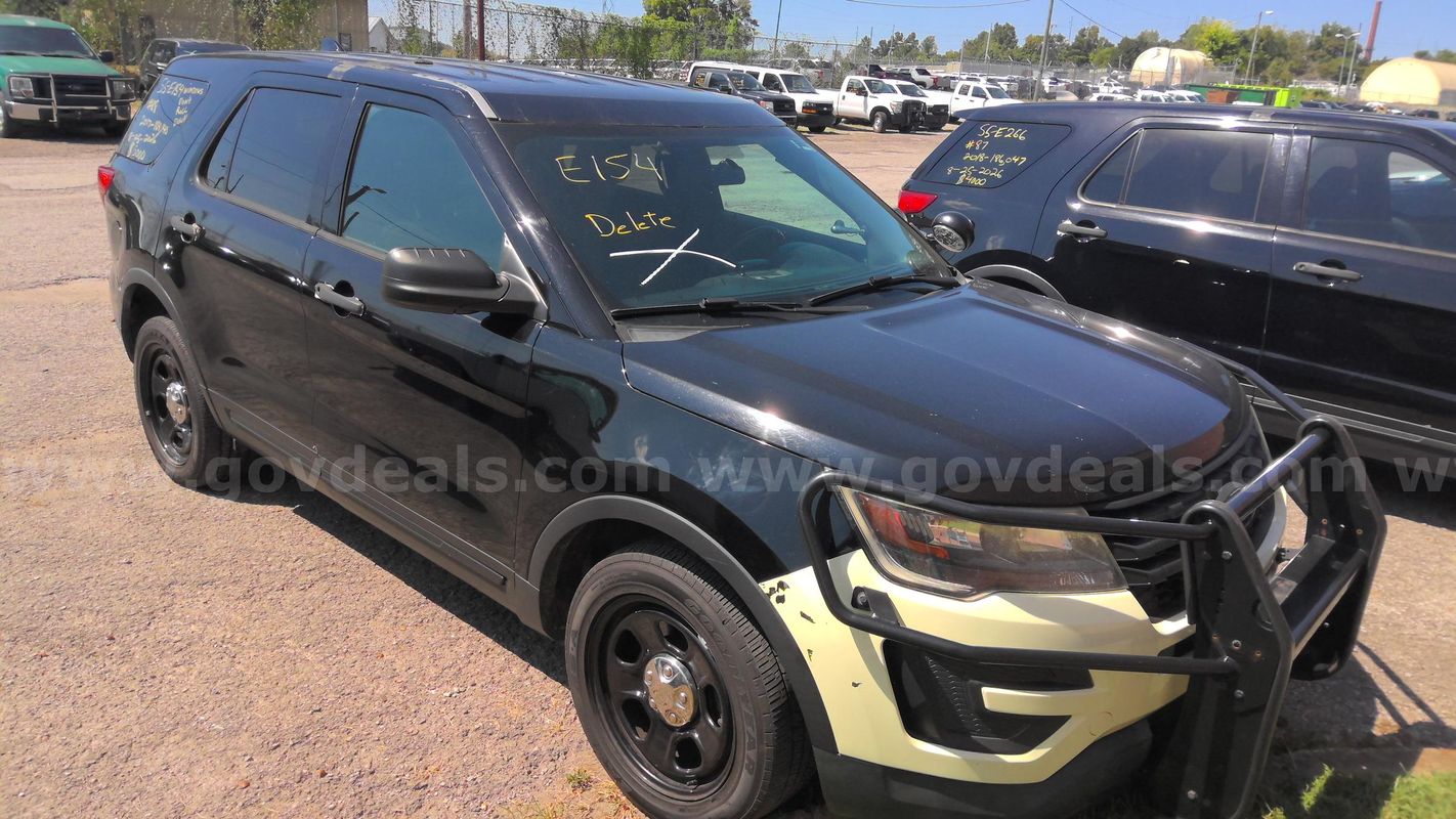 2017 FORD EXPLORER 4WD POLICE PURSIT