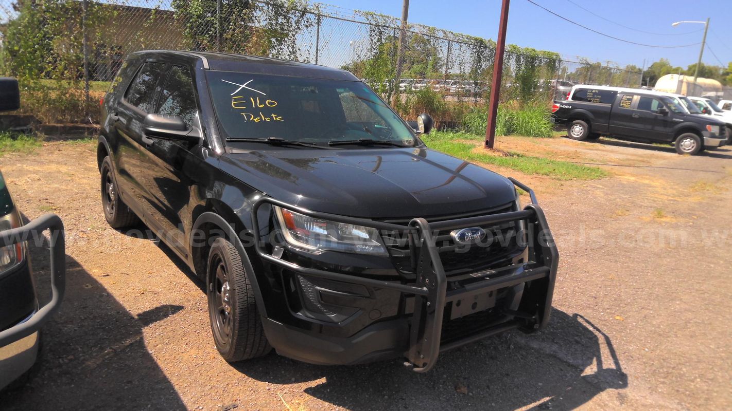 2017 FORD EXPLORER 4WD POLICE PURSUIT