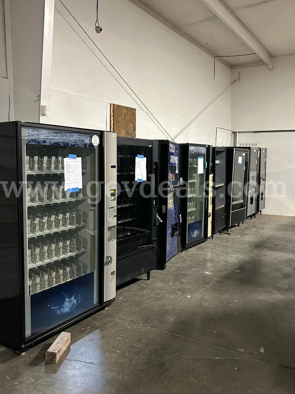 Misc Vending Machines Qty-8