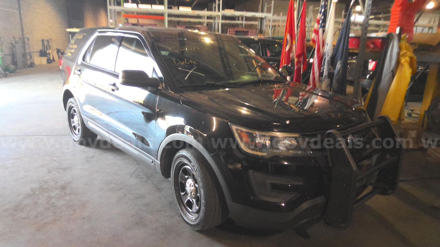 2018 FORD EXPLORER 4WD POLICE PURSUIT