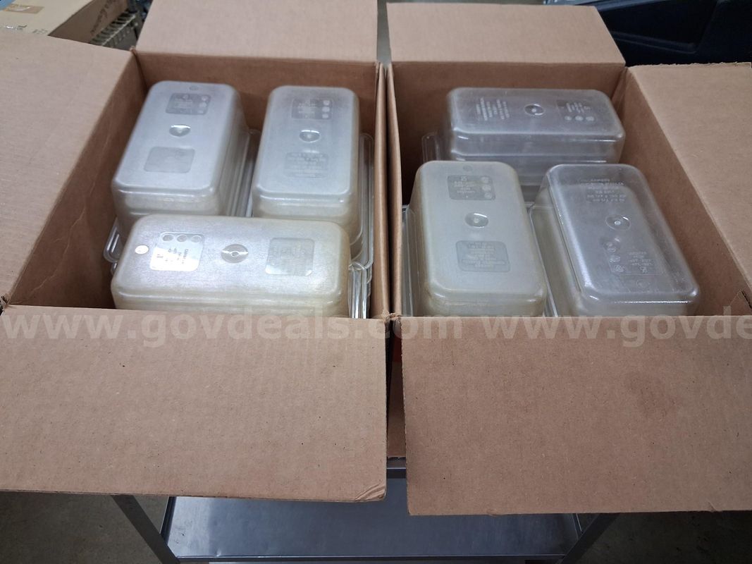 Cambro containers various sizes- 7 boxes