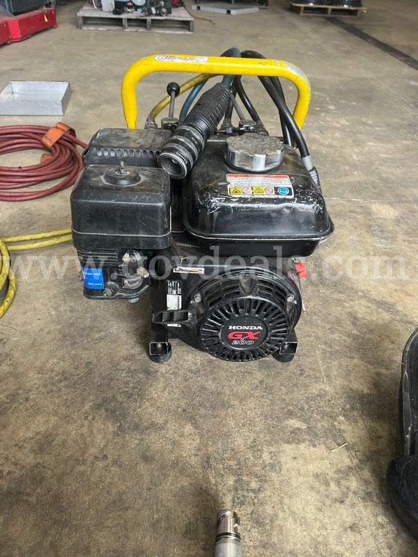 Lot of Hydraulic Rescue Tools, Hose, Reels, and Power Unit