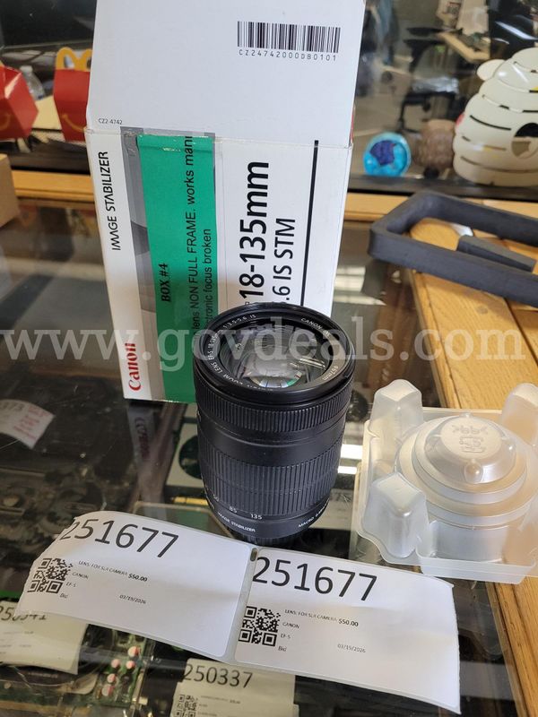 Lens: For Slr Camera 135mm, 1:3.5