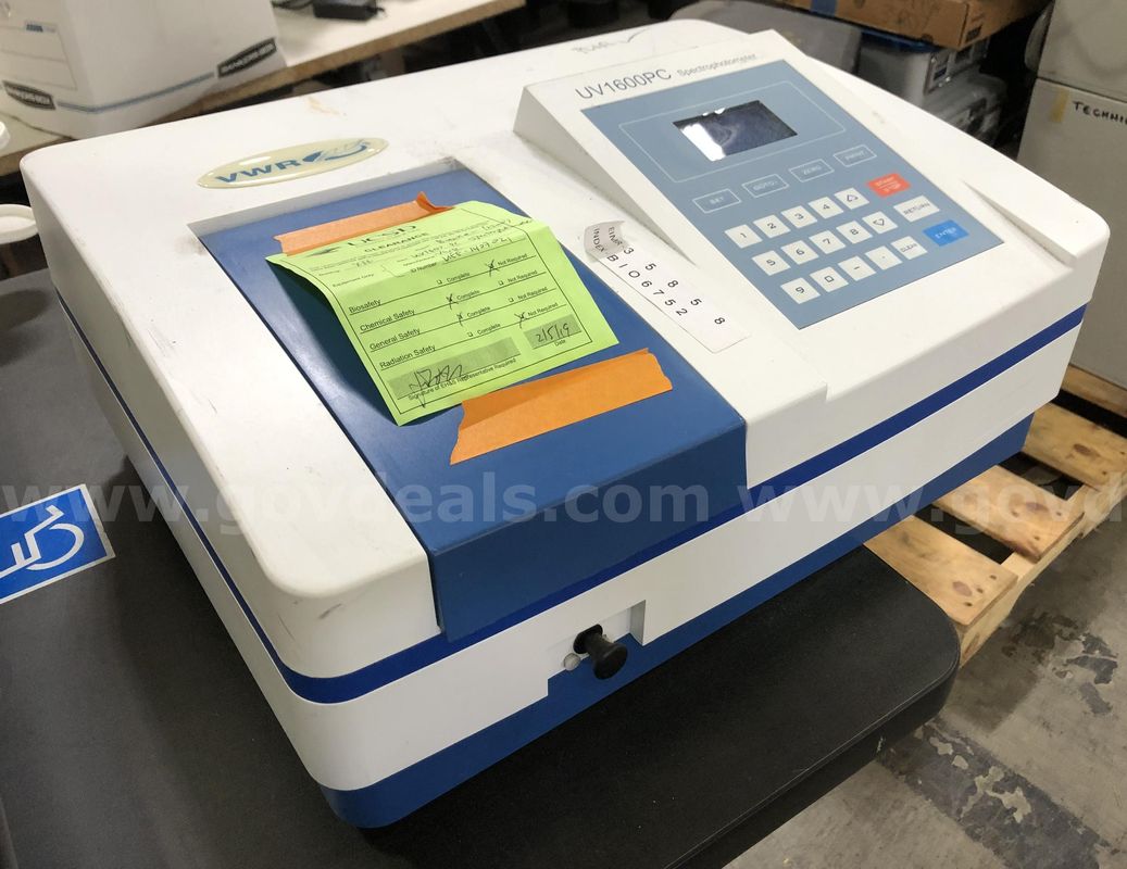 SPECTROPHOTOMETER: UV/ VIS