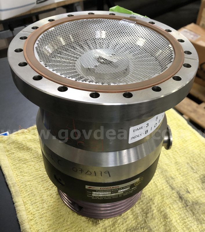 VACUUM PUMP: TURBOMOLECULAR, 8"