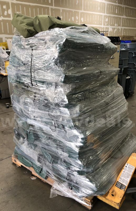CAMPING COT SET: FOLDING, PALLET LOT