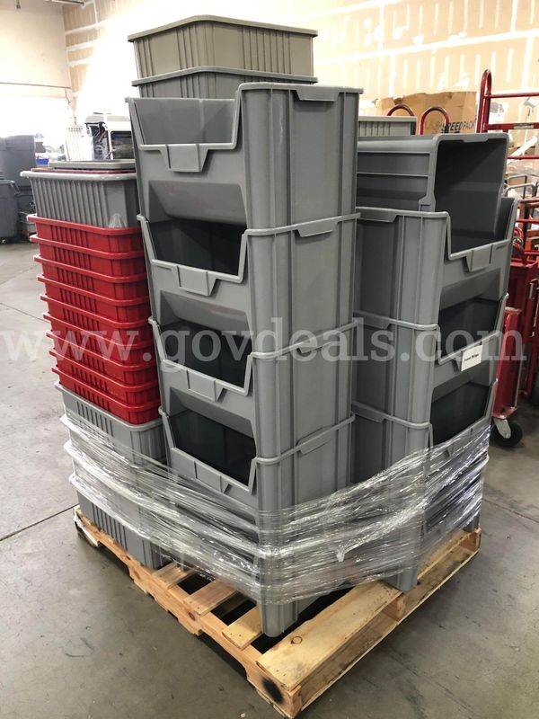 PARTS BIN SET: PLASTIC, PALLET LOT