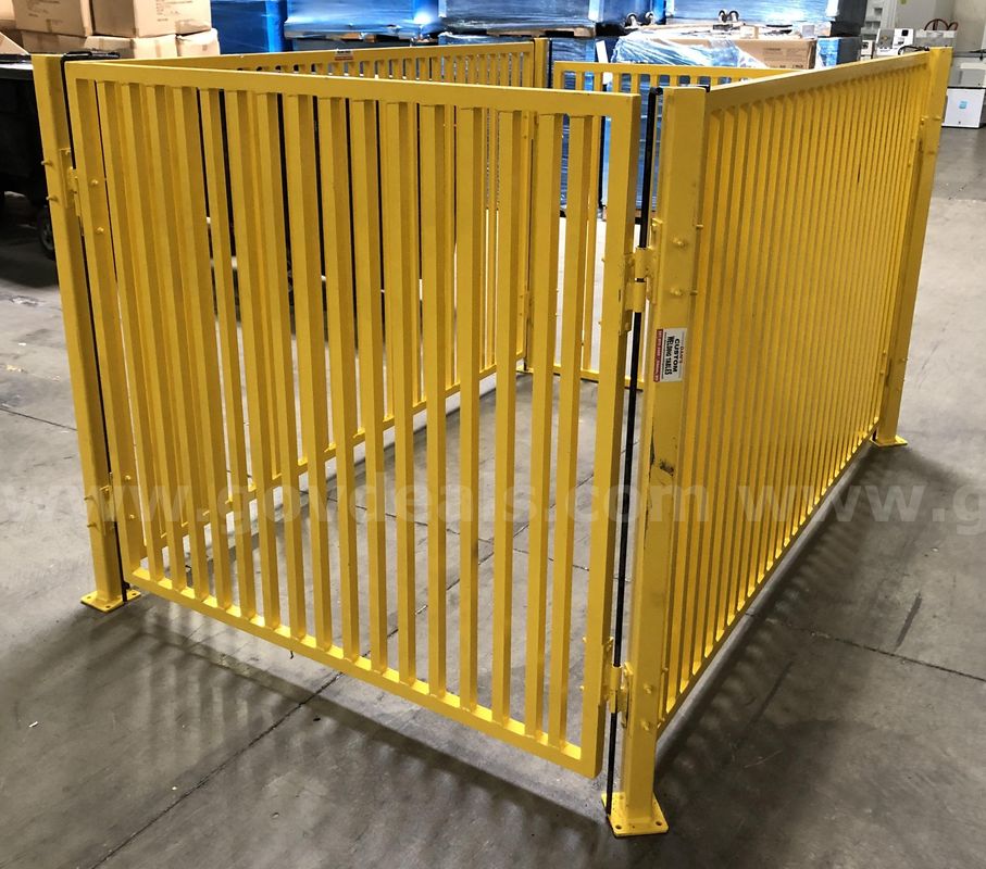 Cage: Aluminum Construction, Yellow Finish