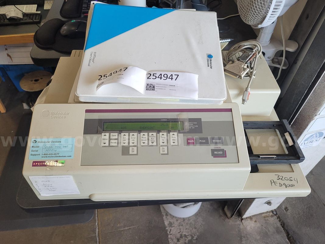 MICROPLATE READER: 384 ABSORBANCE