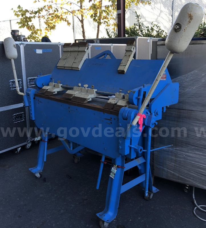 Brake: Hand Box & Pan, Metal 48"