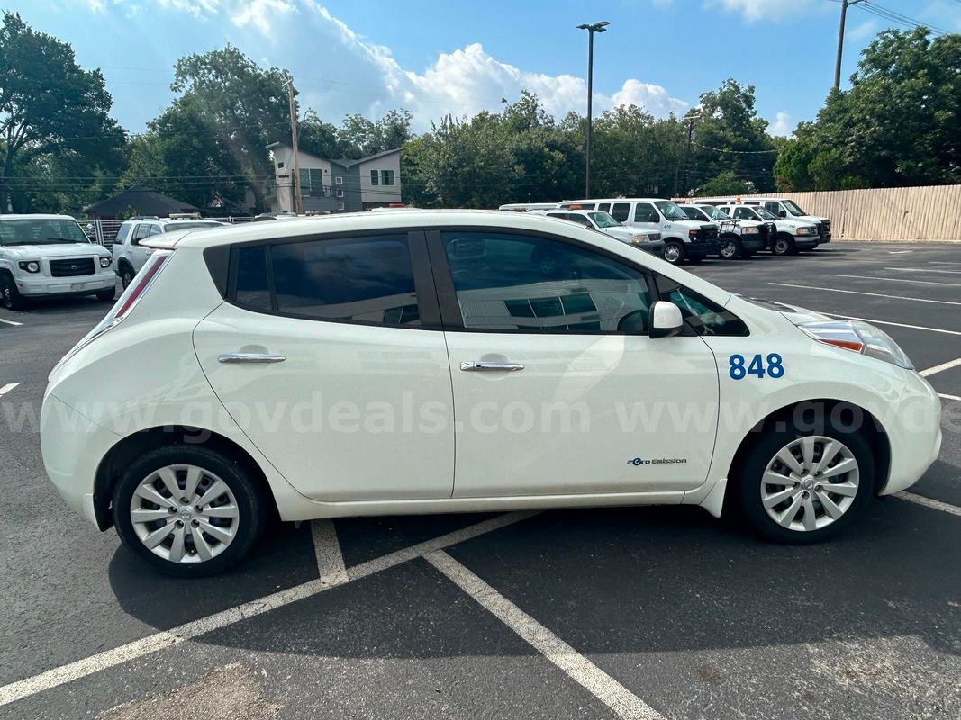 2017 Nissan Leaf (Unit 848) Electric Motor, Automatic Transmission