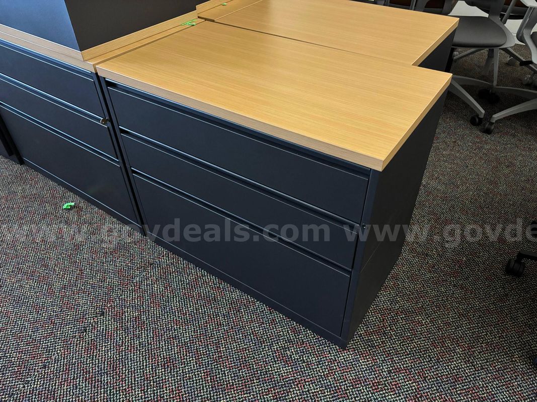 (10) Herman Miller Lateral File Cabinet