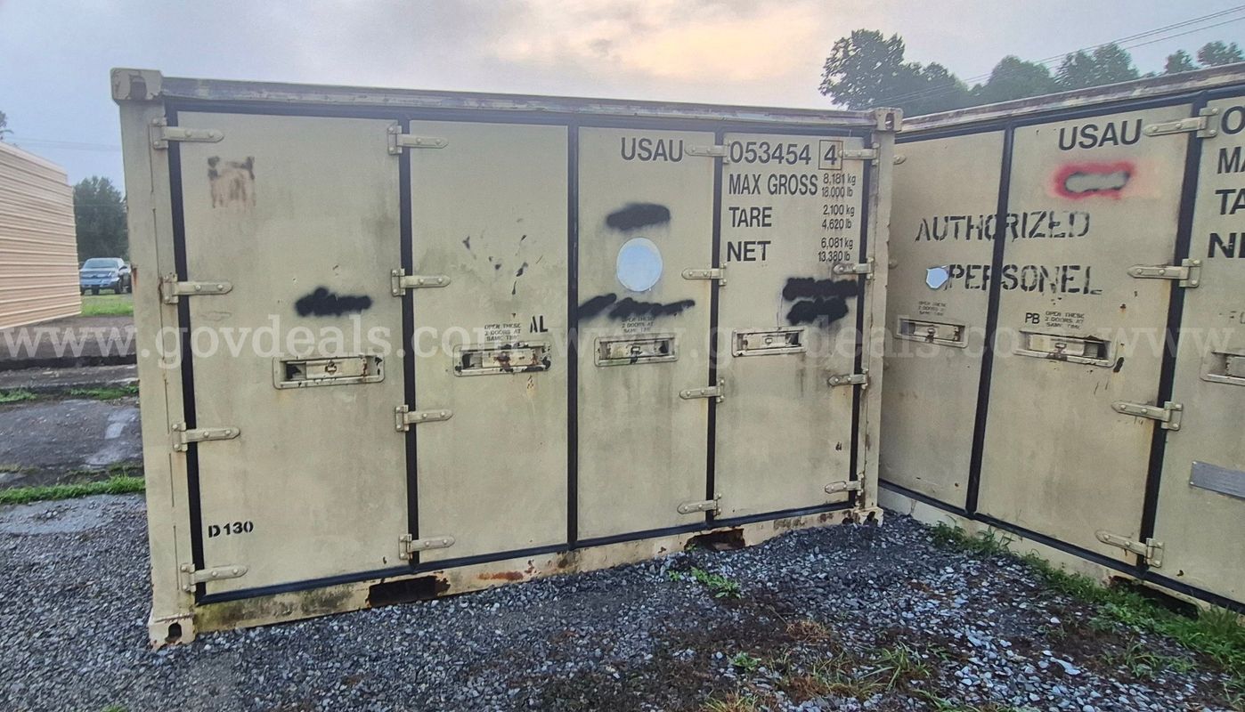 BOH cargo 12 storage container
