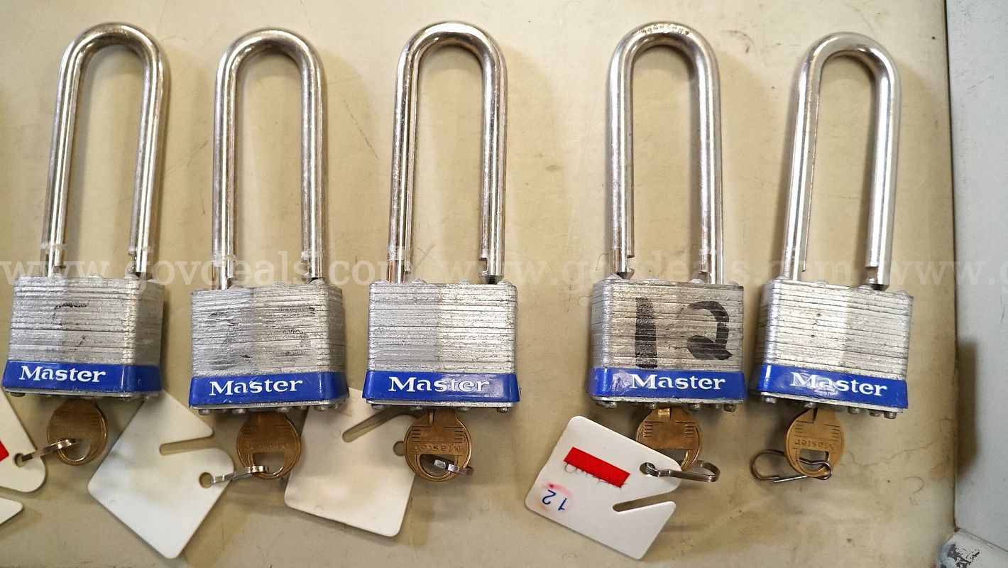 Master Locks w/Keys
