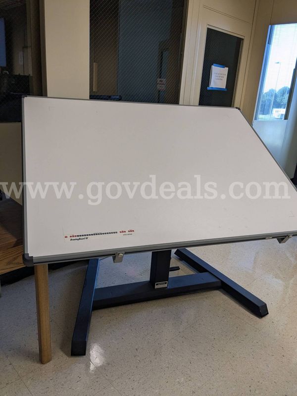 Lot of Drawing Tables and Magazine Racks