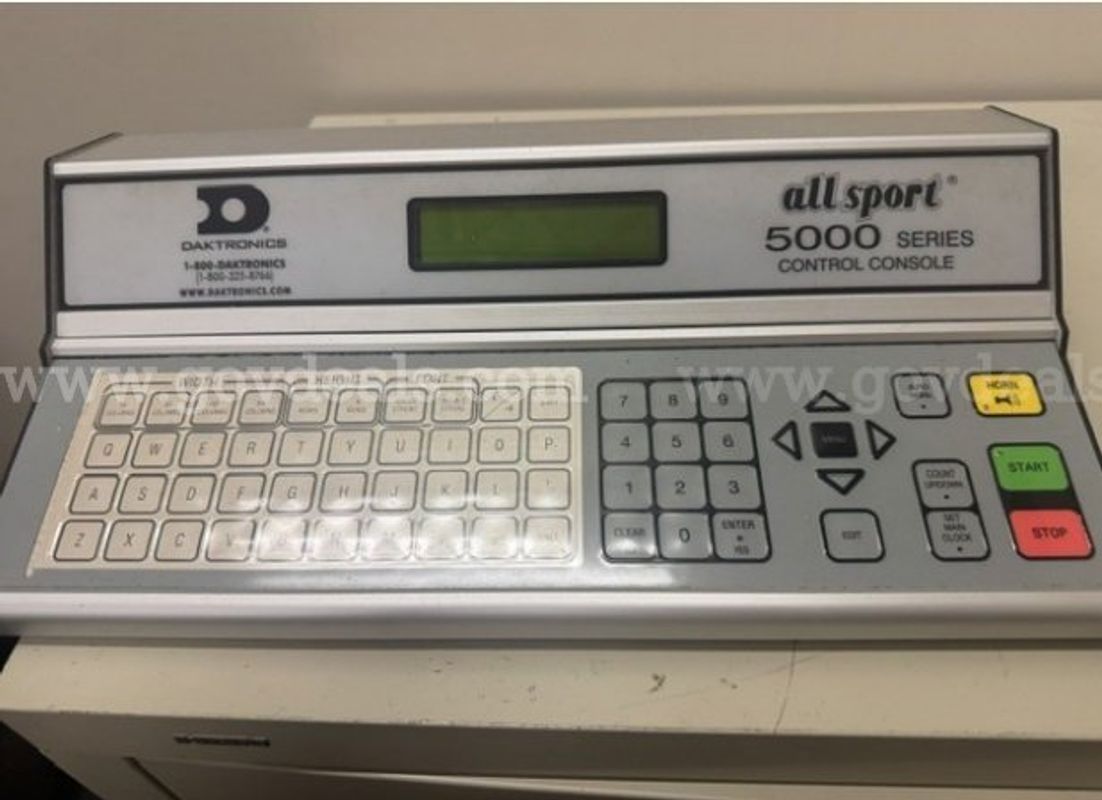 Daktronics Scoreboard Control Console