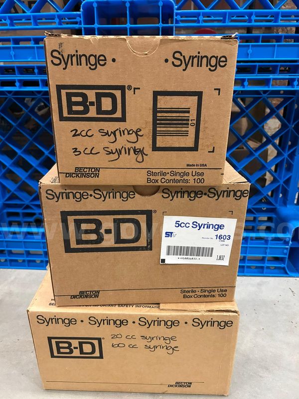 Large Lot of Syringes