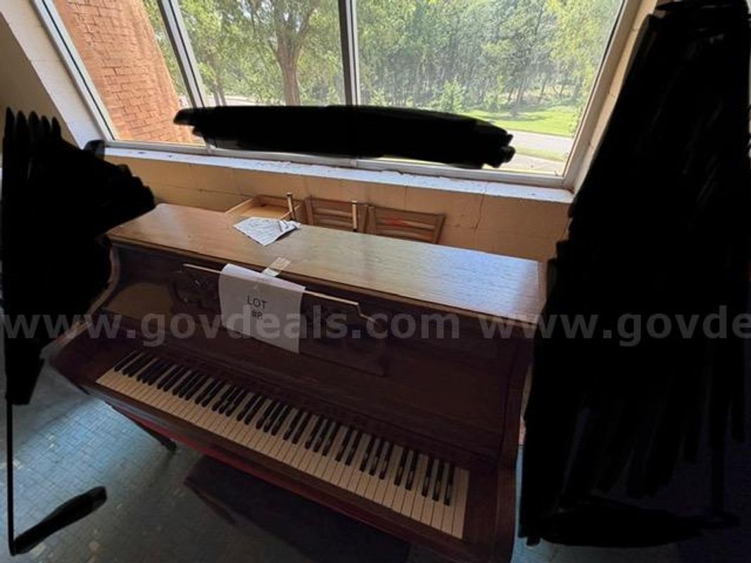 Chairs, Piano, Cabinet