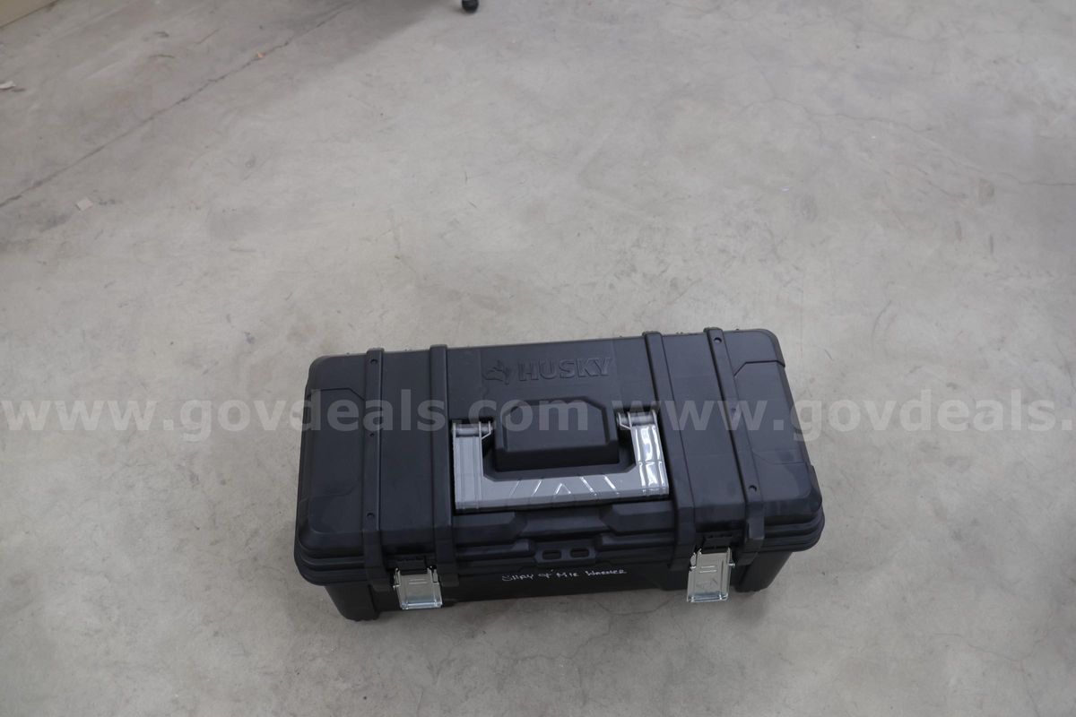 Toolbox with various tools