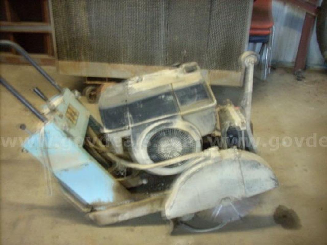 Target Pac III Concrete saw