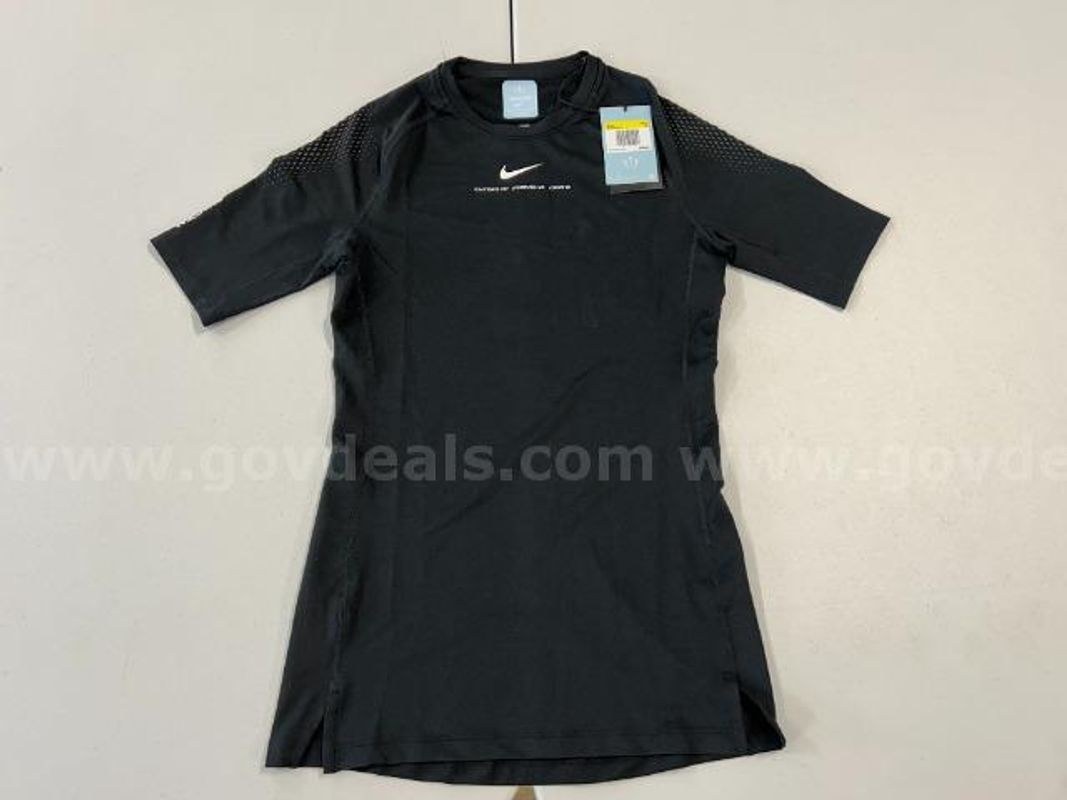 Lot of 2, Nike NOCTA Shirt and tights, Black in color, Size: S