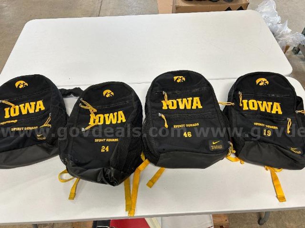 Lot of 4, Nike Utility Heat Backpack. Black in color.