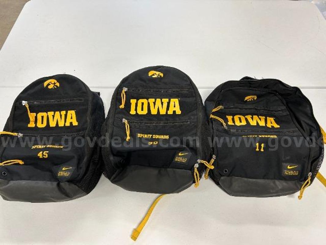 Lot of 3, Nike Utility Heat Backpack, Black in color.
