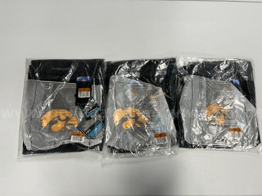 Lot of 3, Nike Pro Combat Hypercool, Shirts, Black in color, Size: 2XL