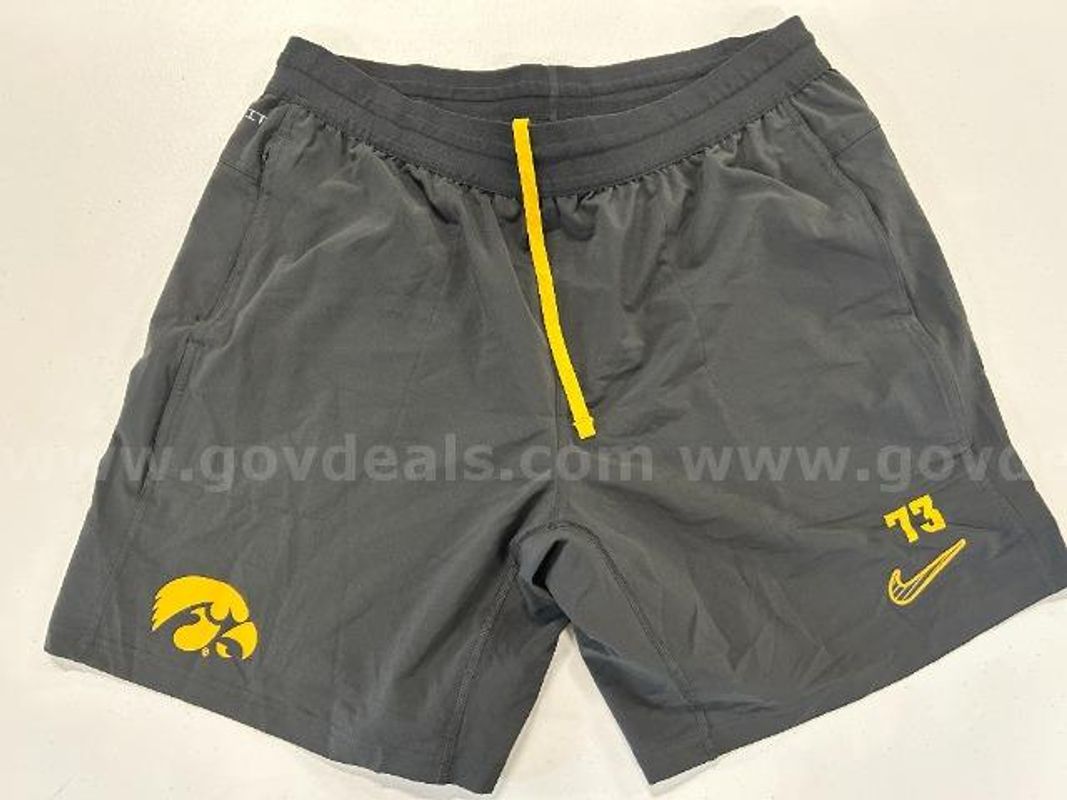 Lot of 4, Nike Dri-Fit "U of I" Shorts. Black in color. Size: XL