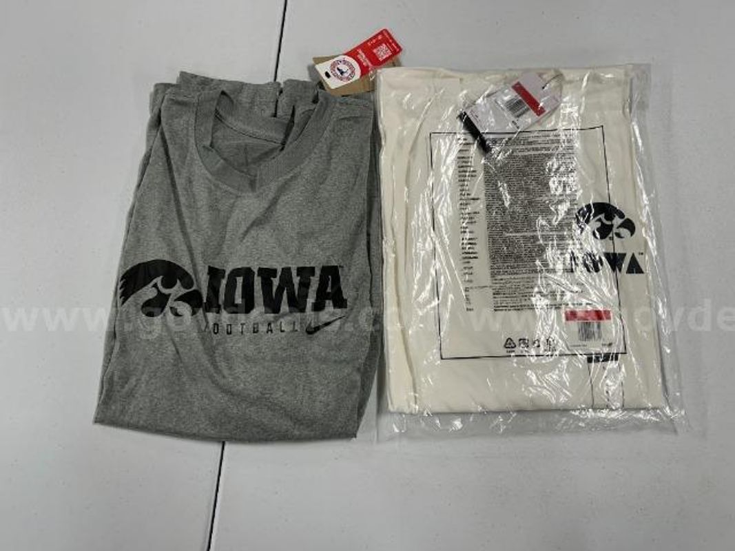 Lot of 2, Nike Dri-Fit "U of I" Shirts, various colors and sizes.