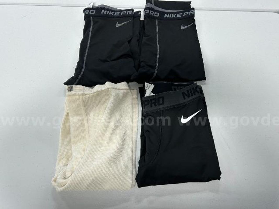 Lot of 3, Nike Pro Leggings, Long John's. Size: XXL