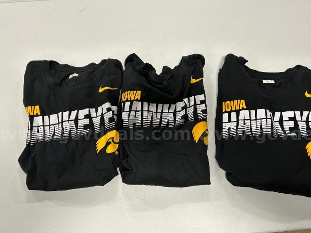 Lot of 3, Nike Long Sleeve Tee Shirts, Black in color. Sizes: XL, XXL