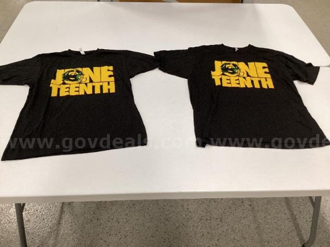 Two Iowa Hawkeyes Juneteenth Shirts