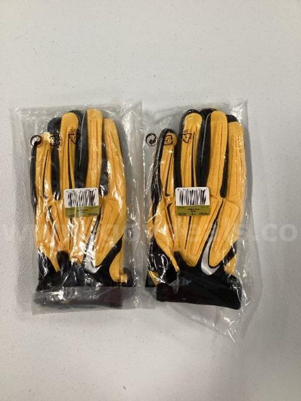 2 Pairs of Nike Superbad Iowa Football Gloves