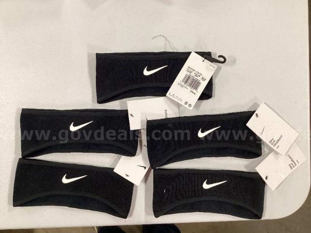 Lot of 5 Youth Nike Knit Headbands (1 of 2)