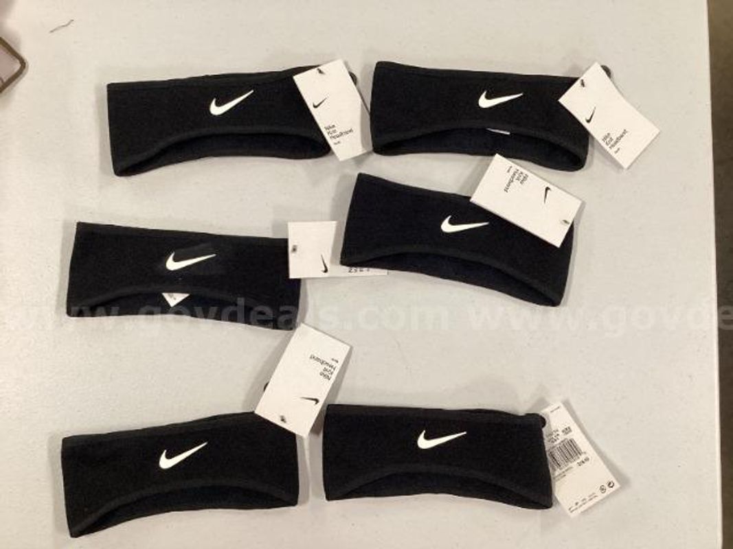 Lot of 6 Youth Nike Knit Headbands