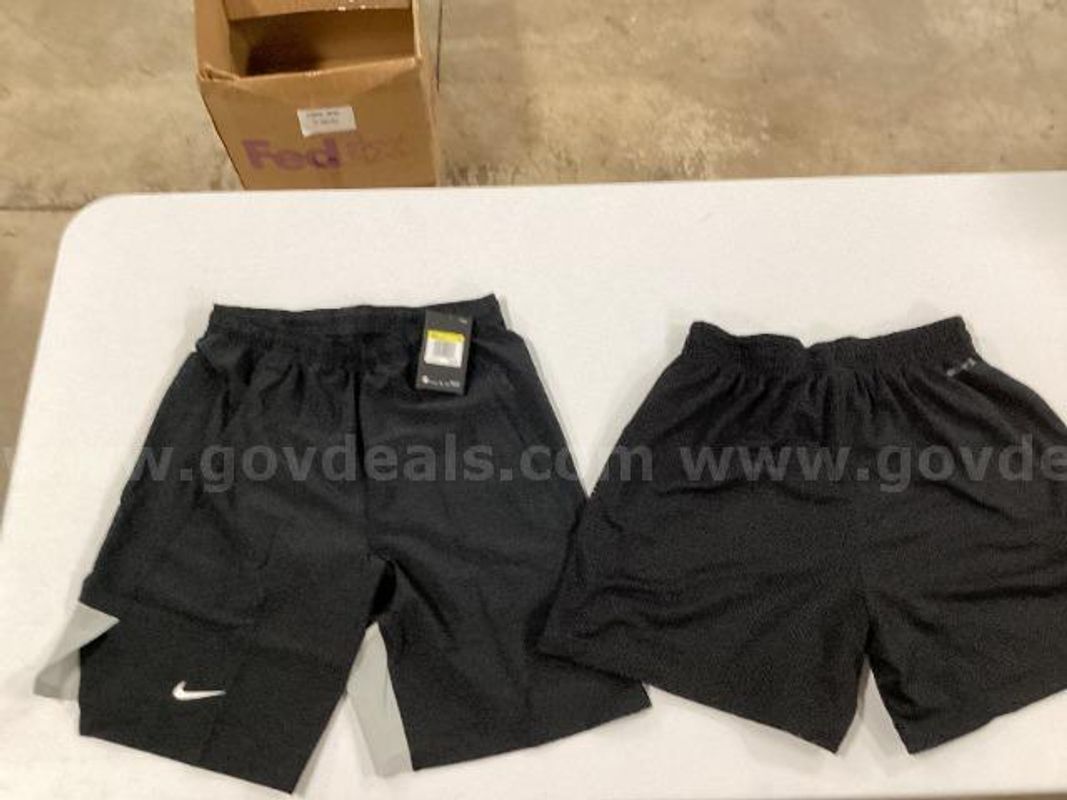 Lot of 2, Various Black Nike Shorts