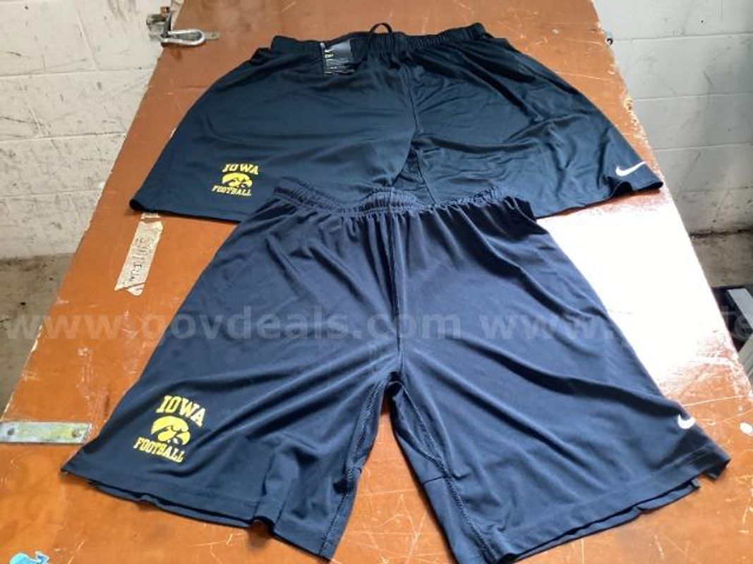 Lot of 2, Nike "U of I Football" Dri-fit Shorts