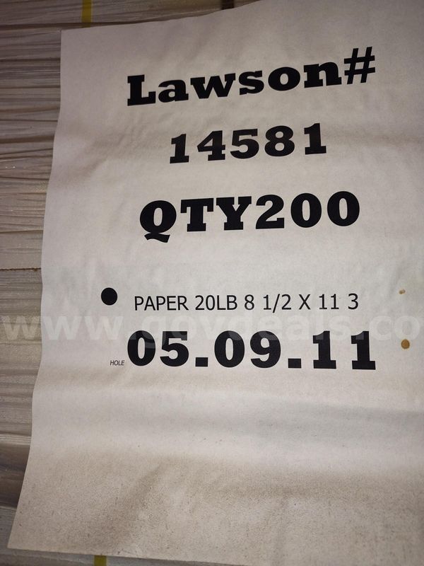 VARIOUS PAPER PRODUCTS