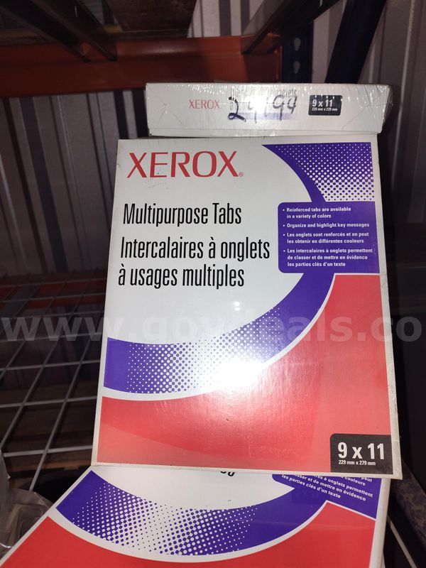 VARIOUS PAPER PRODUCTS