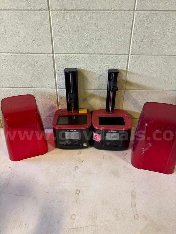 MSU Lot # 9304 - Lot of 3-D Resin Printers FOR PARTS