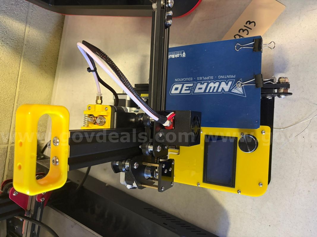 MSU Lot # 9312- 3-D Printer FOR PARTS