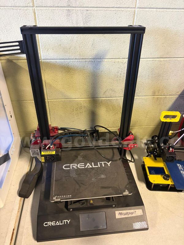 MSU Lot # 9313- 3-D Printer FOR PARTS