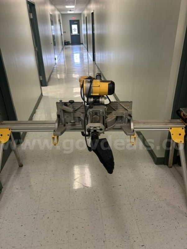 DeWalt chop saw with stand
