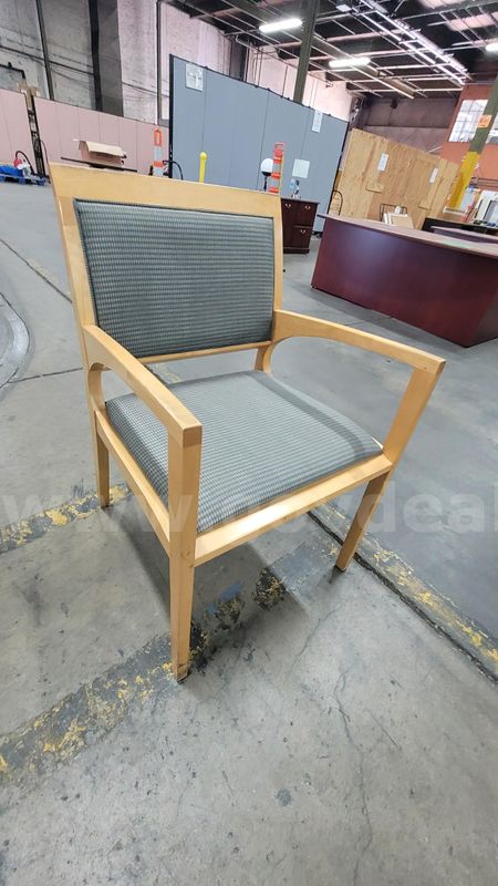 **** Wooden Armchair Set Of 2 ****
